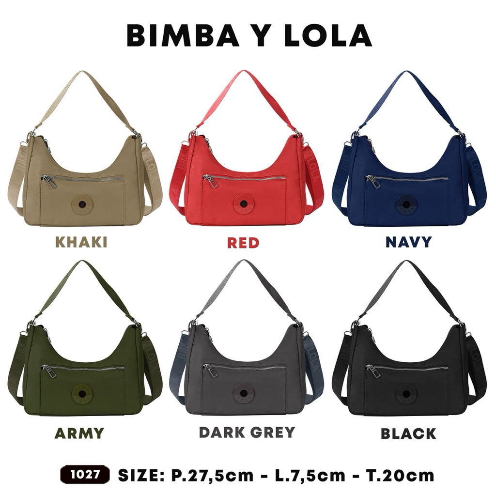 Damora Tas Selempang Slempang Bag Wanita Bimba Y Lola Nylon Simple Casual (kode : 1027)
