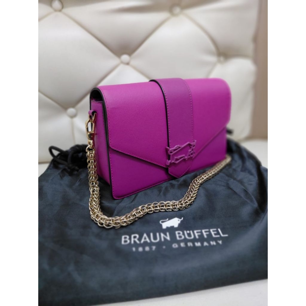 Braun Buffel authentic shoulder bag tas wanita