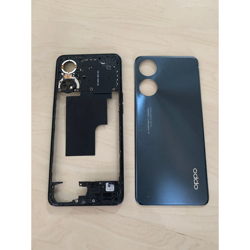 back casing tutup mesin oppo reno 8T original ori copotan