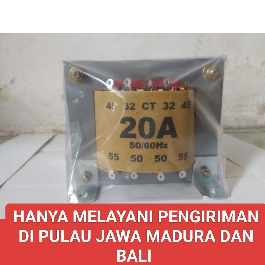 Travo merk Bell 20A ct 55 besar  tembaga murni