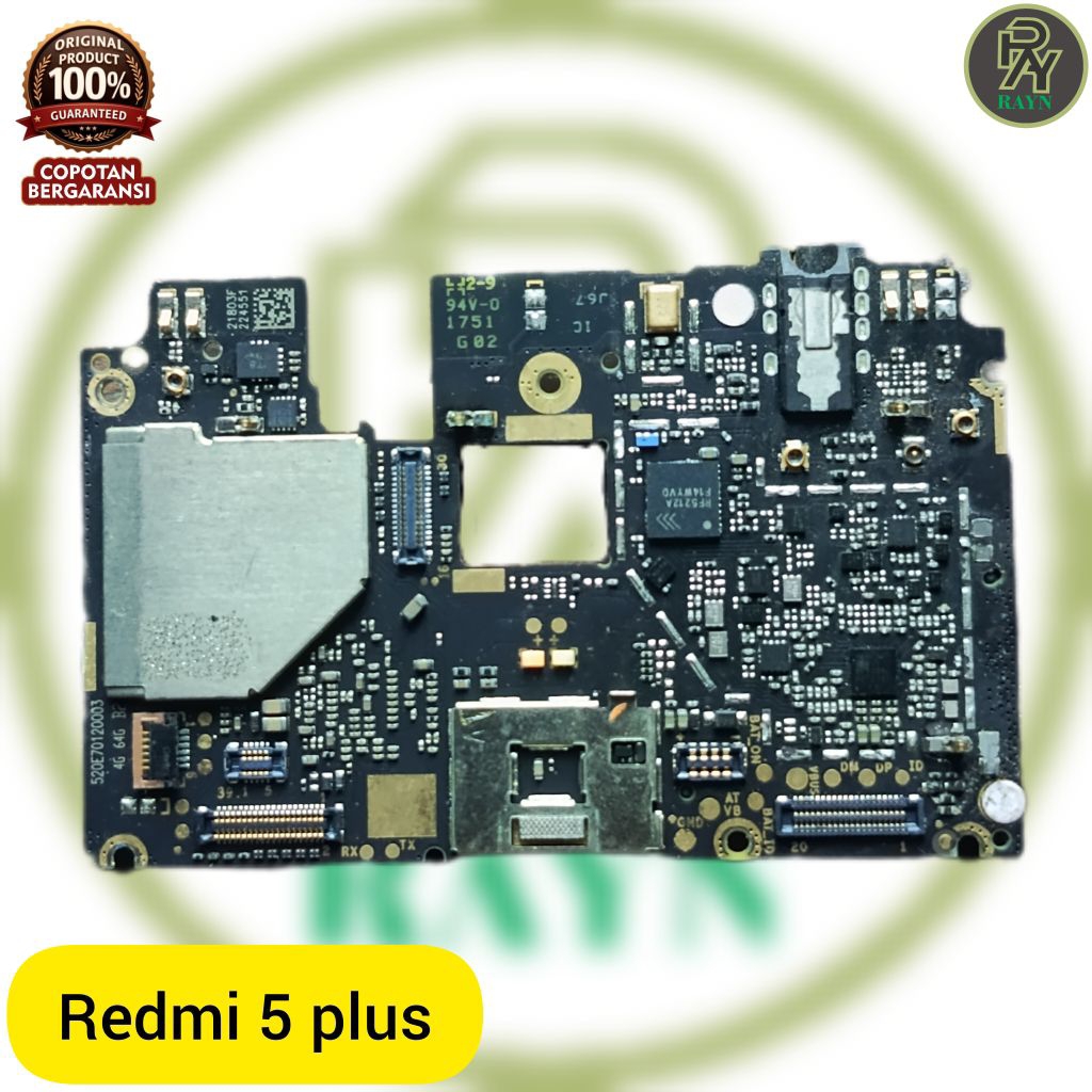 Mesin xiaomi Redmi 5 plus 2/16 nosandi normal garansiMesin xiaomi Redmi 5 plus 4/64 nosandi normal g
