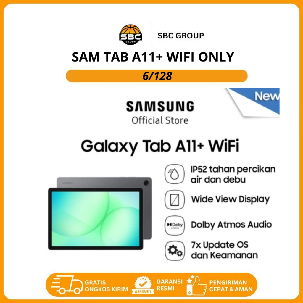 SAM TAB A11+ WIFI ONLY