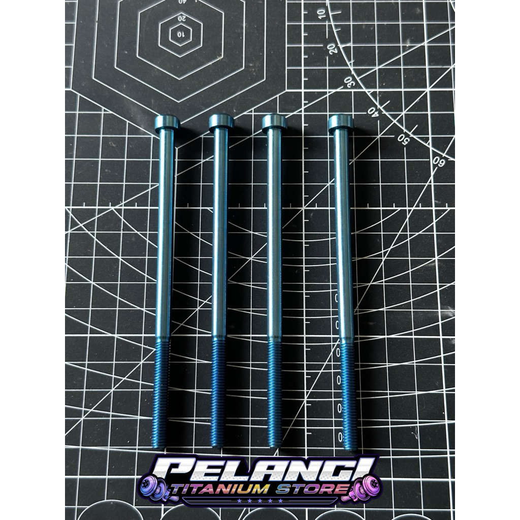 BAUT ANCER TITANIUM GR5 BLOK TIGER PANJANG 12CM
