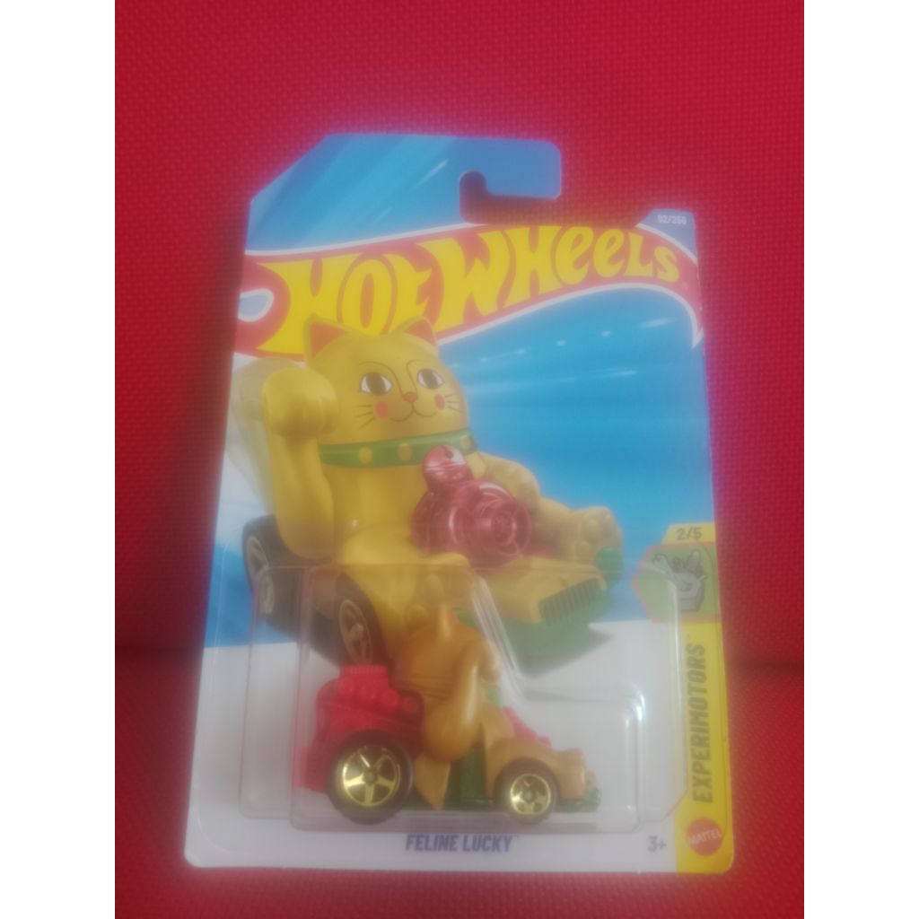 hotwheels feline lucky