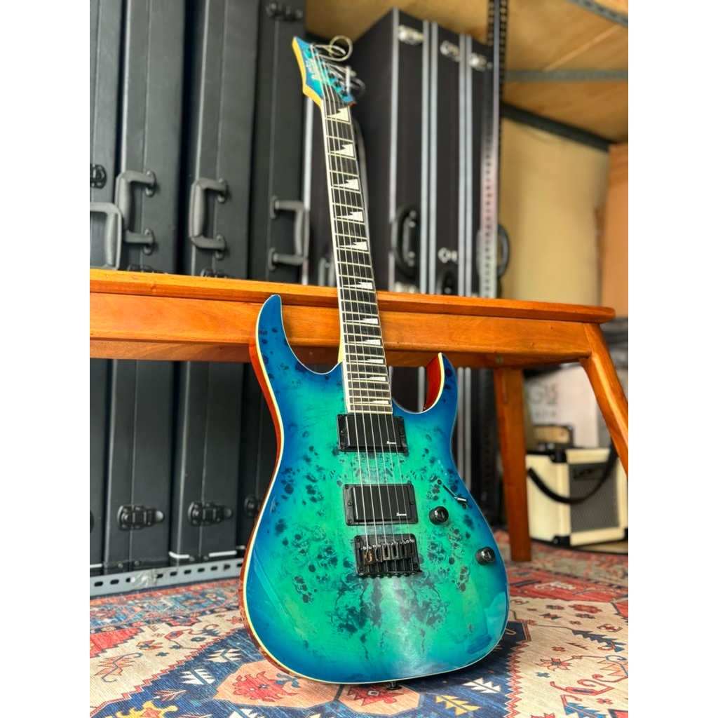 Gitar listrk Ibanez Gio GRGR221PA Aqua Burst