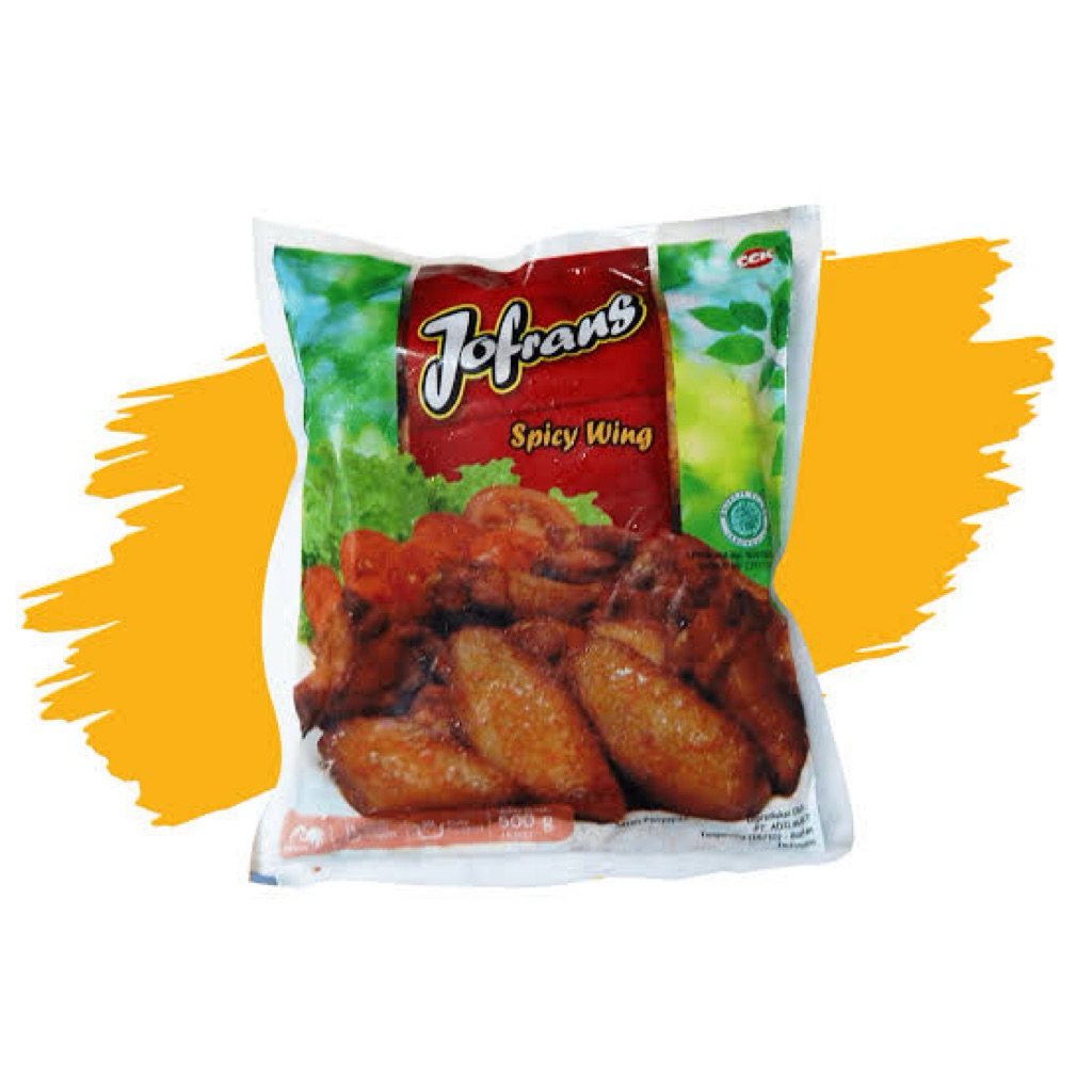 Jofrans Spicy Wings 500 gr
