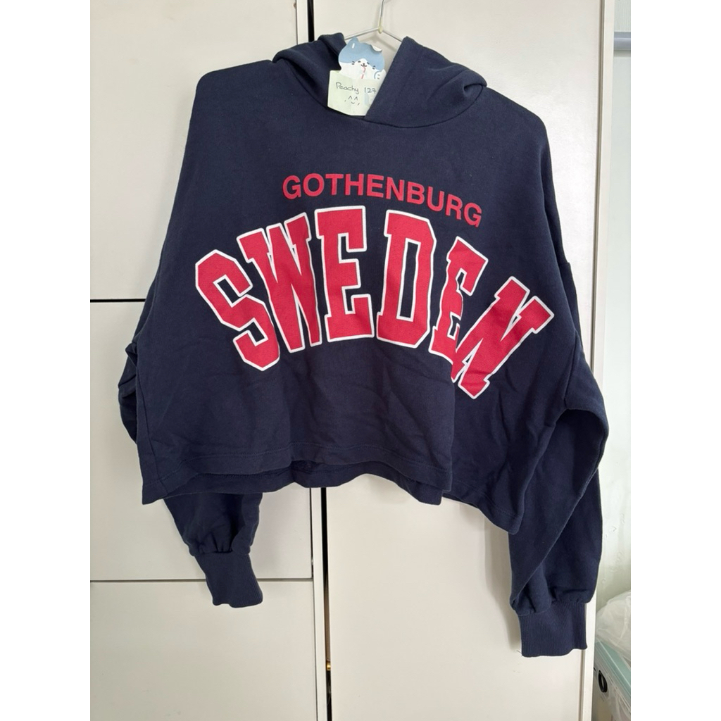 ZARA CROP TOP HOODIE
