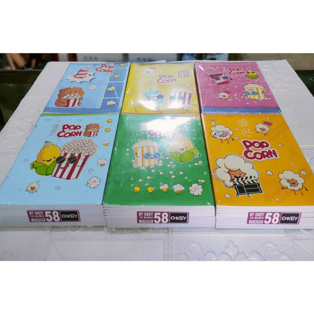 BUKU TULIS KWARTO OKEY 58 LEMBAR