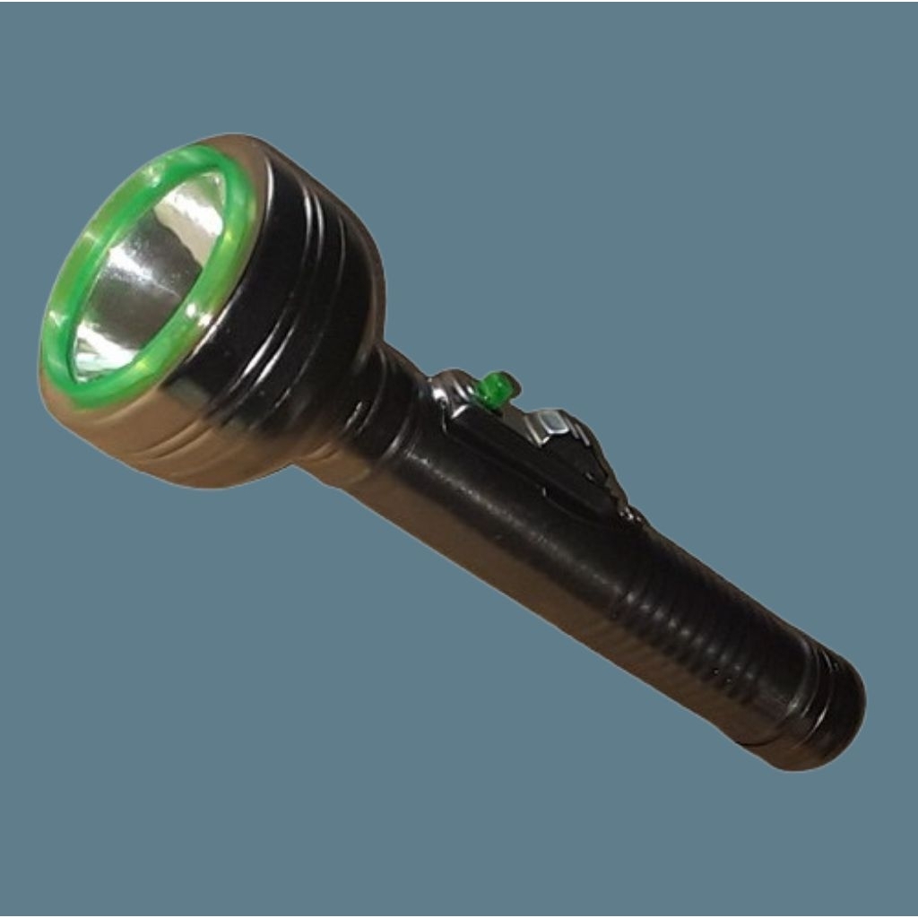 Senter Mini LED Model Klasik Jadul Alumunium Include Baterai