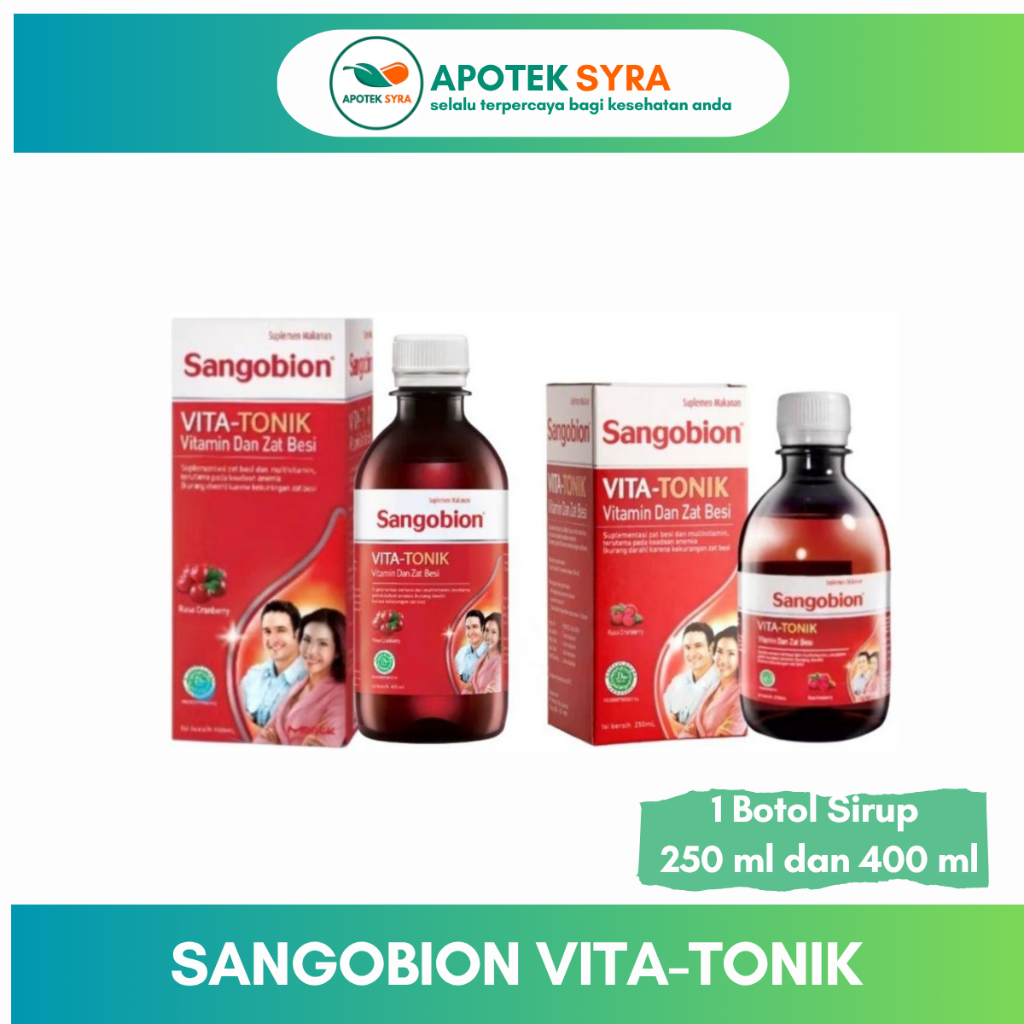 Sangobion VITA-TONIK Multivitamin & Zat Besi