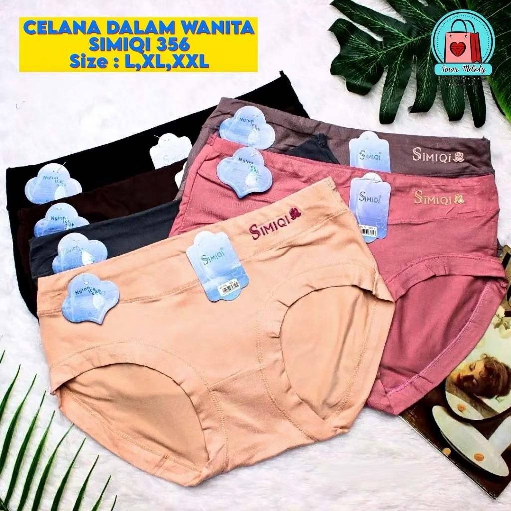 CD Celana Dalam Wanita Karet Besar dan Tinggi High Waist Super Soft Berbagai Warna