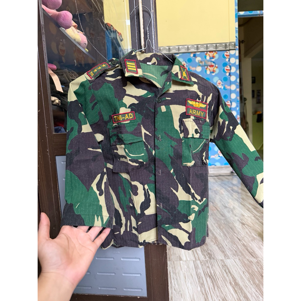 PL BAJU SER ANAK TNI AD LAKI LAKI