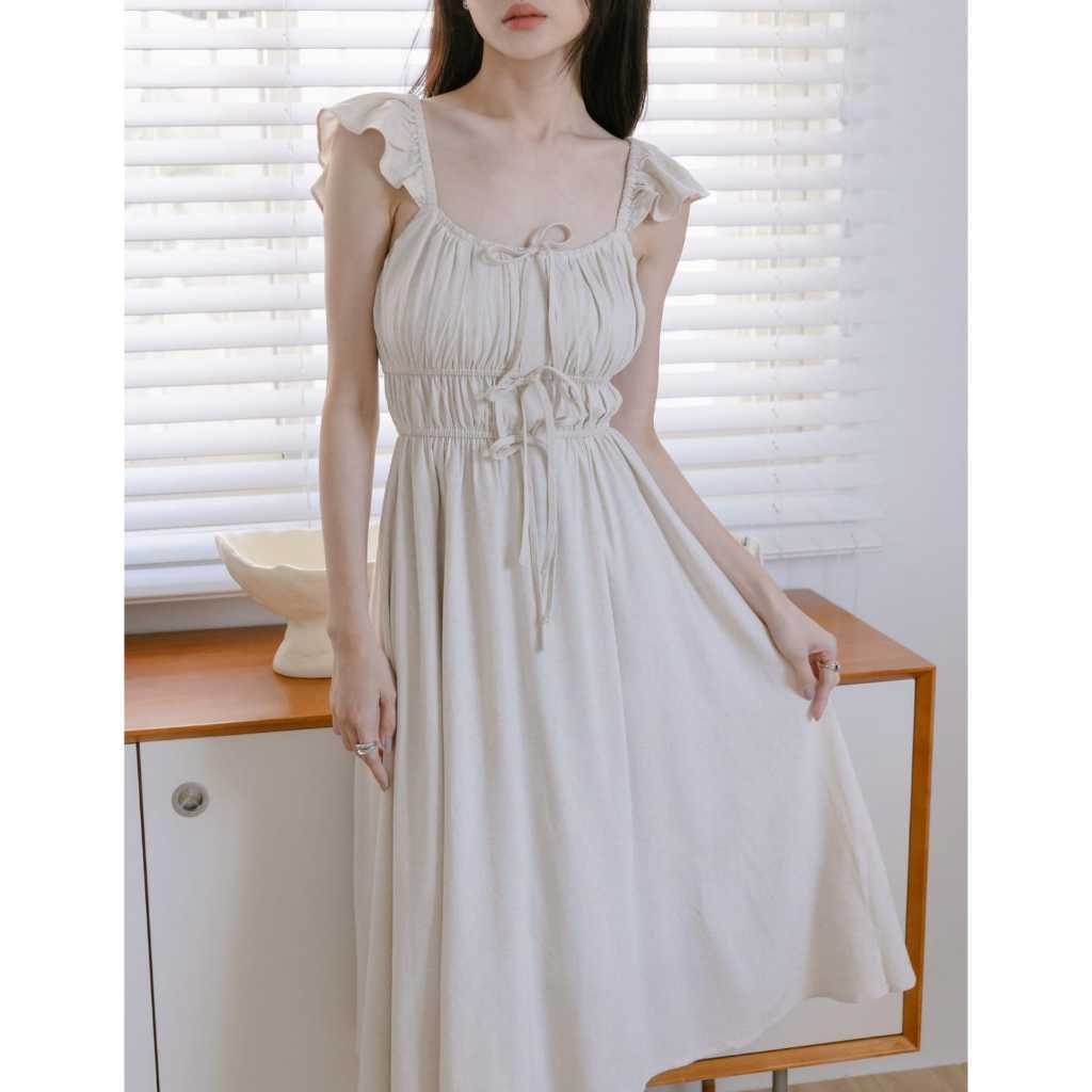 CARMEN dress //dress korea tali serut//dress maxi kekinian//dress pantai//dress santai//dress photos