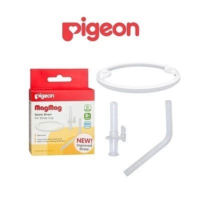 Pigeon MagMag Spare Straw Set - Pigeon MagMag Sedotan