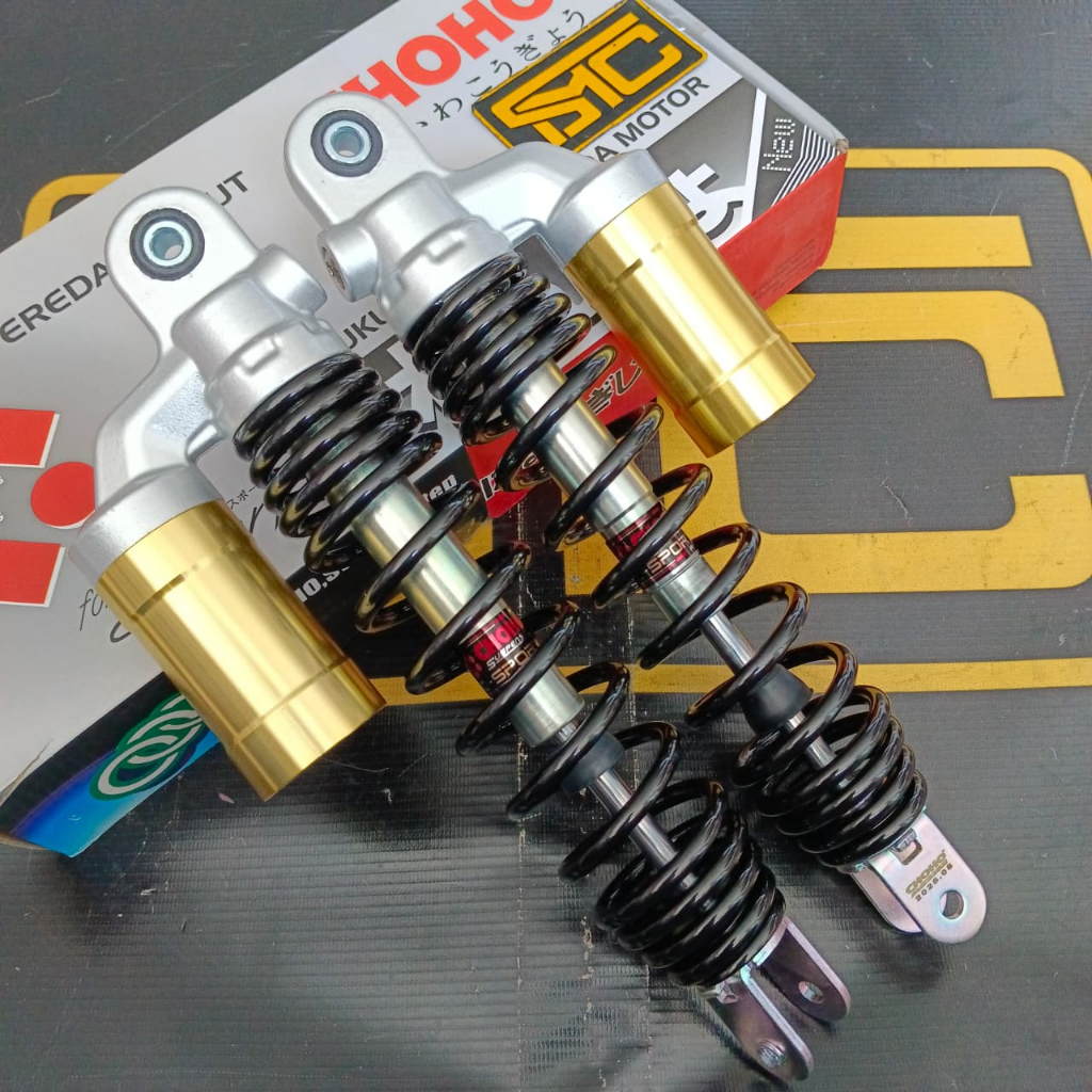 Shockbreaker Belakang / Shock Absorber / Peredam Kejut Tabung Gas Model Standar B63 SET Yamaha Aerox