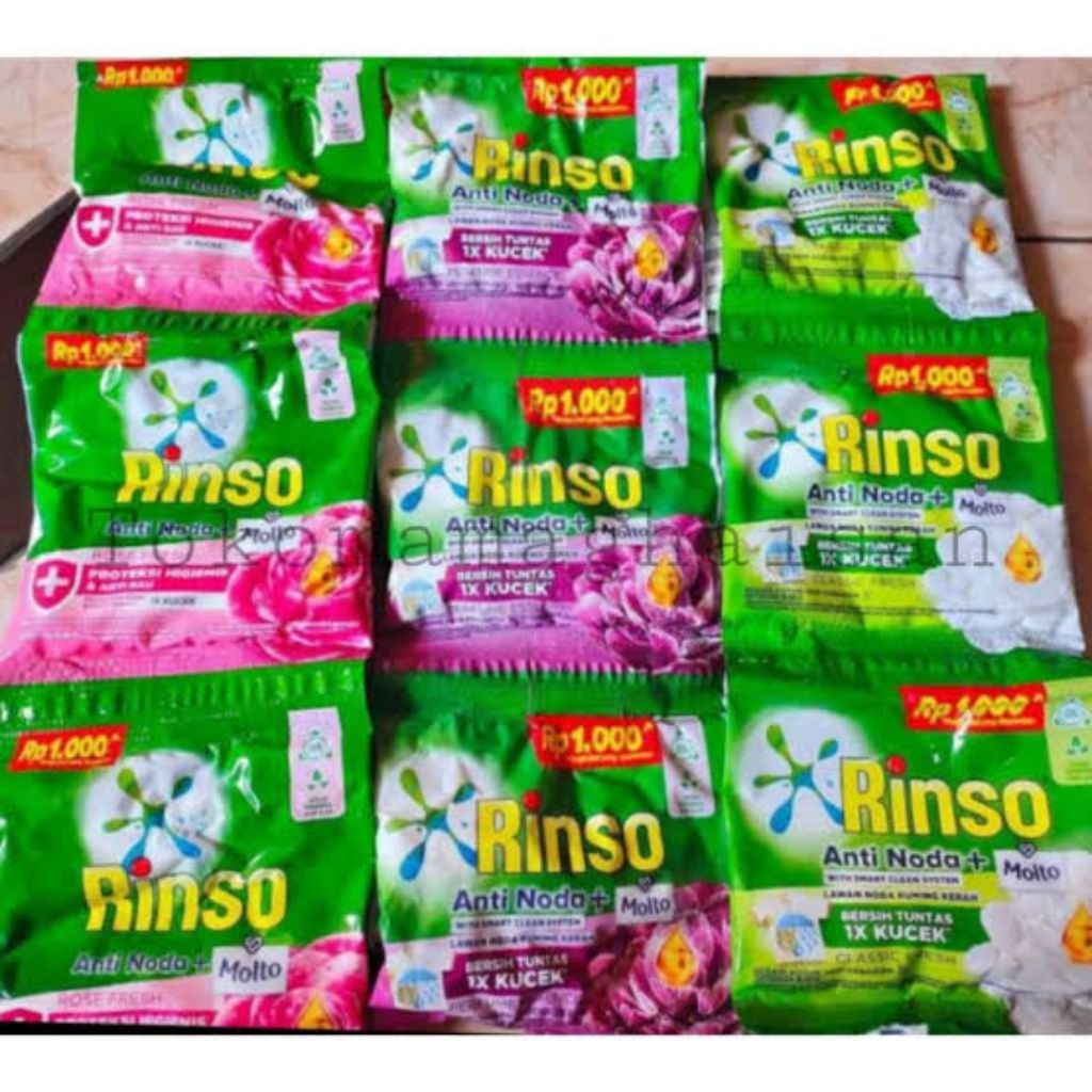 Rinso bubuk renceng