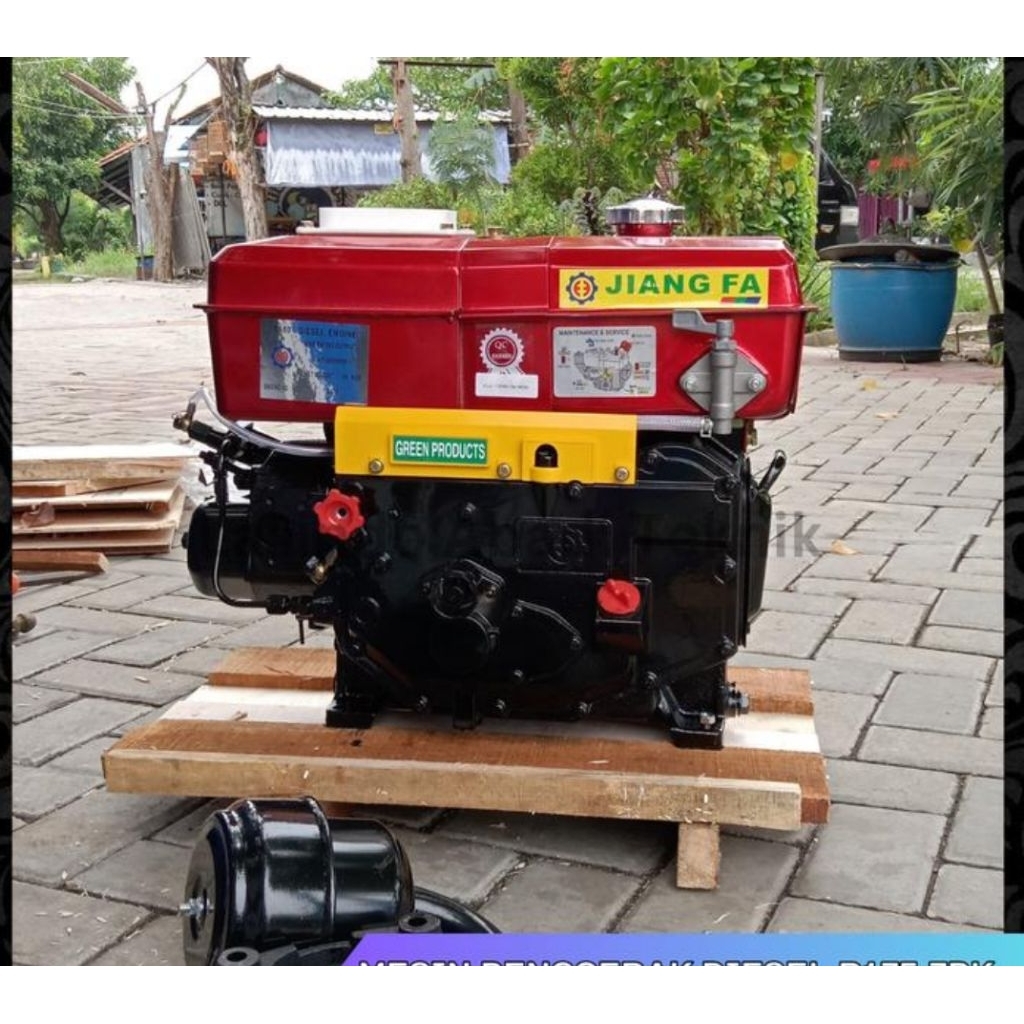 MESIN DIESEL DOMPENG JIANG FA R175 / DOMPENG JIANGFA 7PK