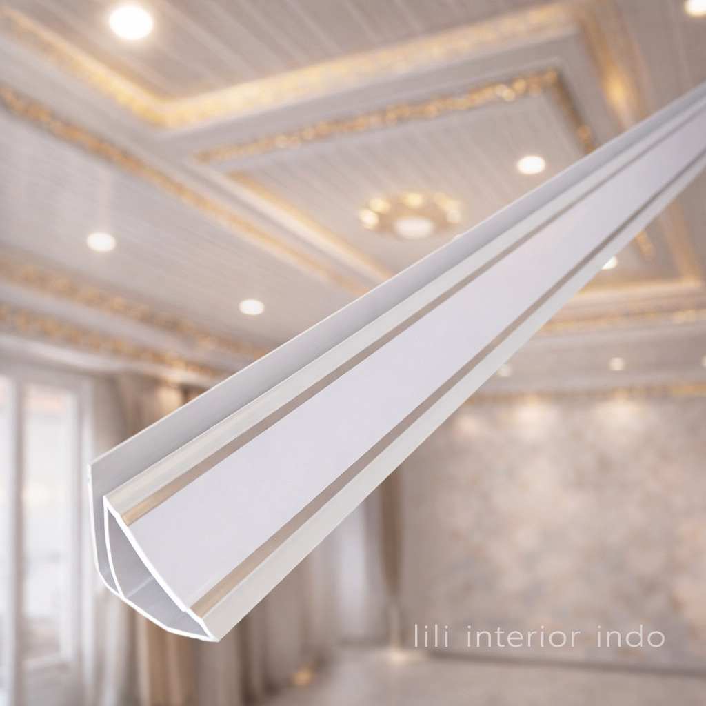 Lis Plafon PVC Motif Modern – Cocok untuk Rumah Minimalis