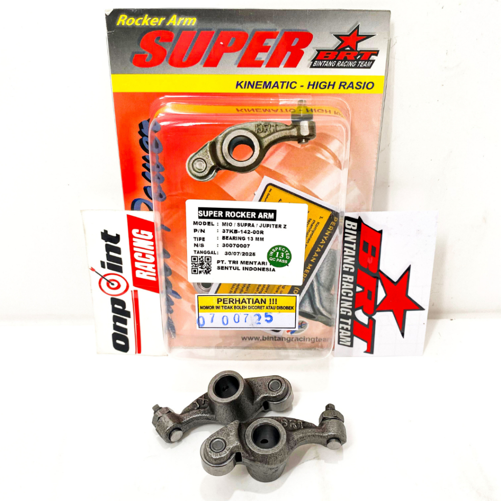 PERLATUK ROLLER ROCKER ARM BRT MIO SPORTY MIO SMILE JUPITER Z GRAND SUPRA FIT 100% ORIGINAL BRT