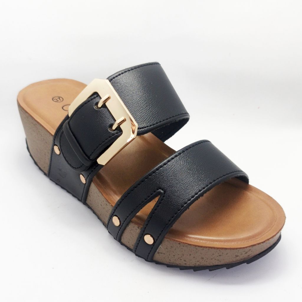 Calbi DJ 2776 Sandal Wedges Slop Wanita Sandal Calbi Original