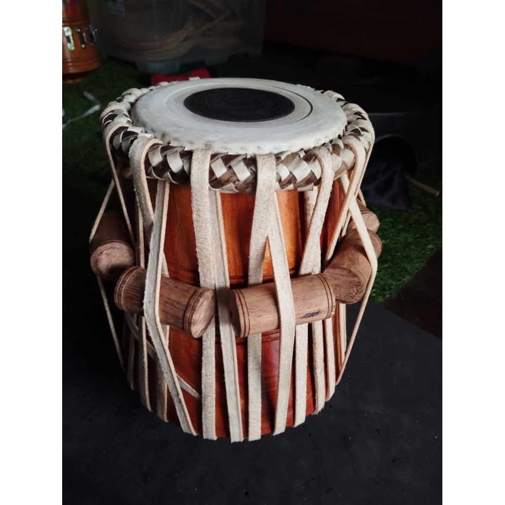 TERBARU TABLA ORIGINAL INDIA SIZE 5, 25INCI KAYU NANGKA