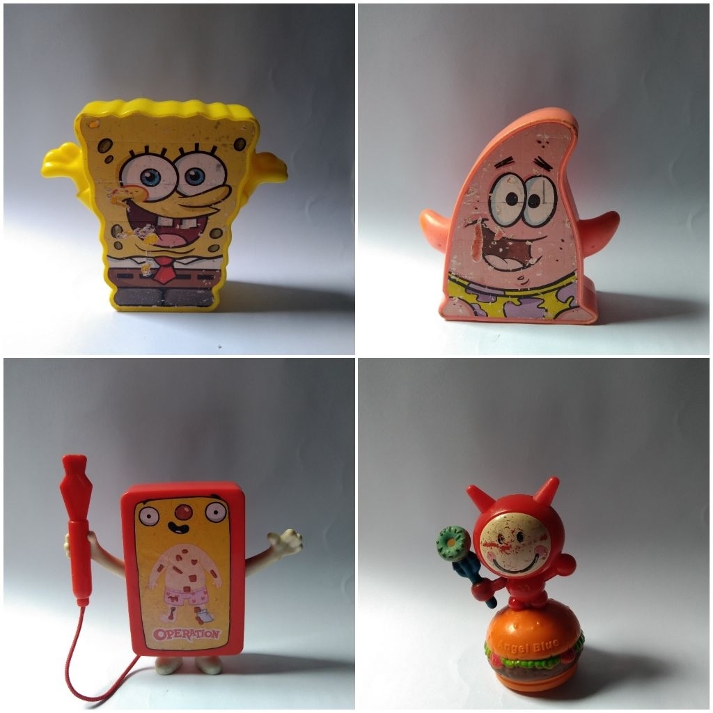 mainan Spongebob burger king (bisa pilih)