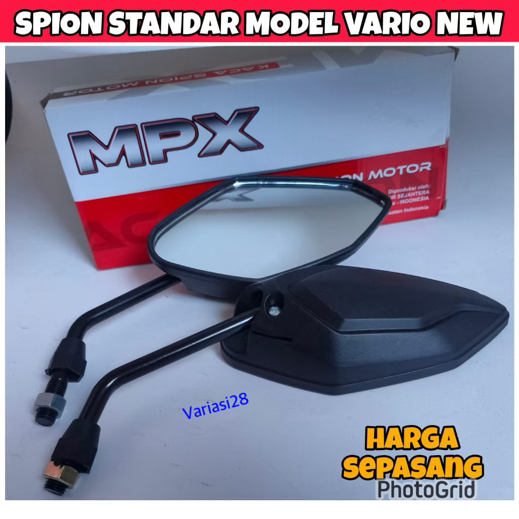 Spion Standar Vario HND Spion Vario Gagang Hitam