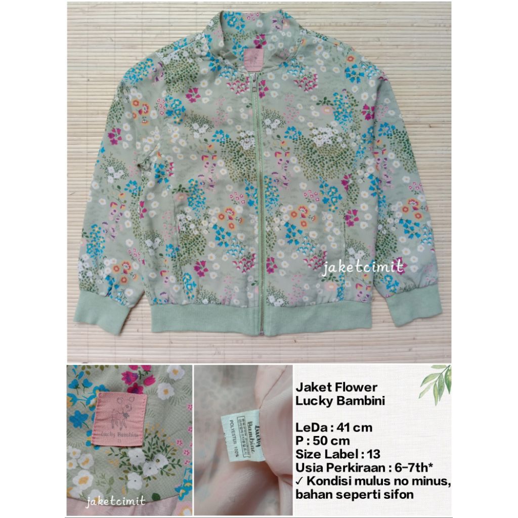 PL Jaket Anak Perempuan Mix Brand