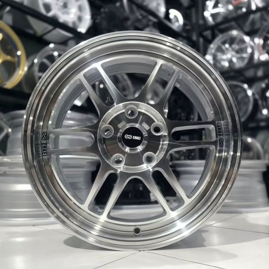 velg mobil R16 ENKEI RPF1 FULL POLISH ET 40 velg ring 16 Terios Rush Xpander Innova Ertiga xl7 Luxio