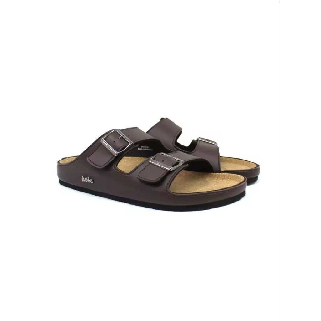 Sandal Kulit 100% Original merek Lois Jeans
