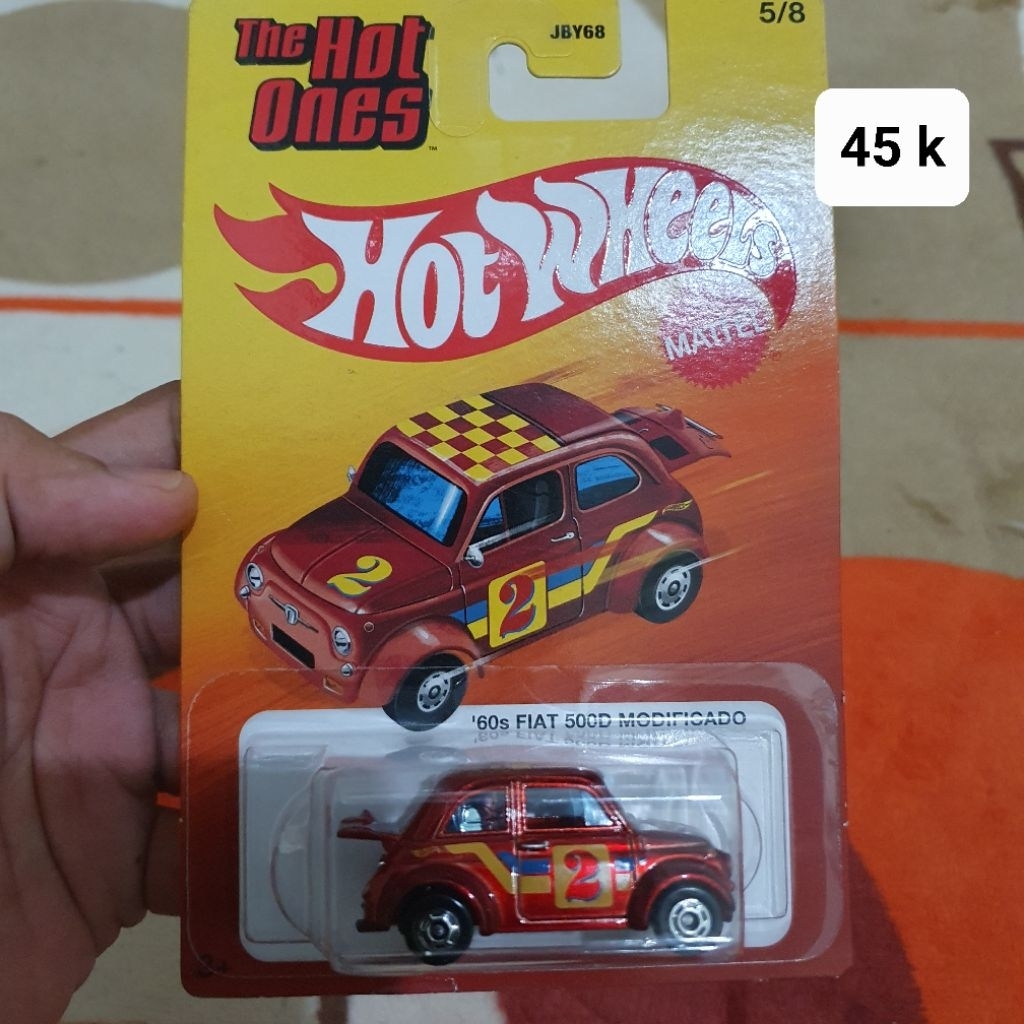 Hot Wheels 60 Fiat 500D Modificado