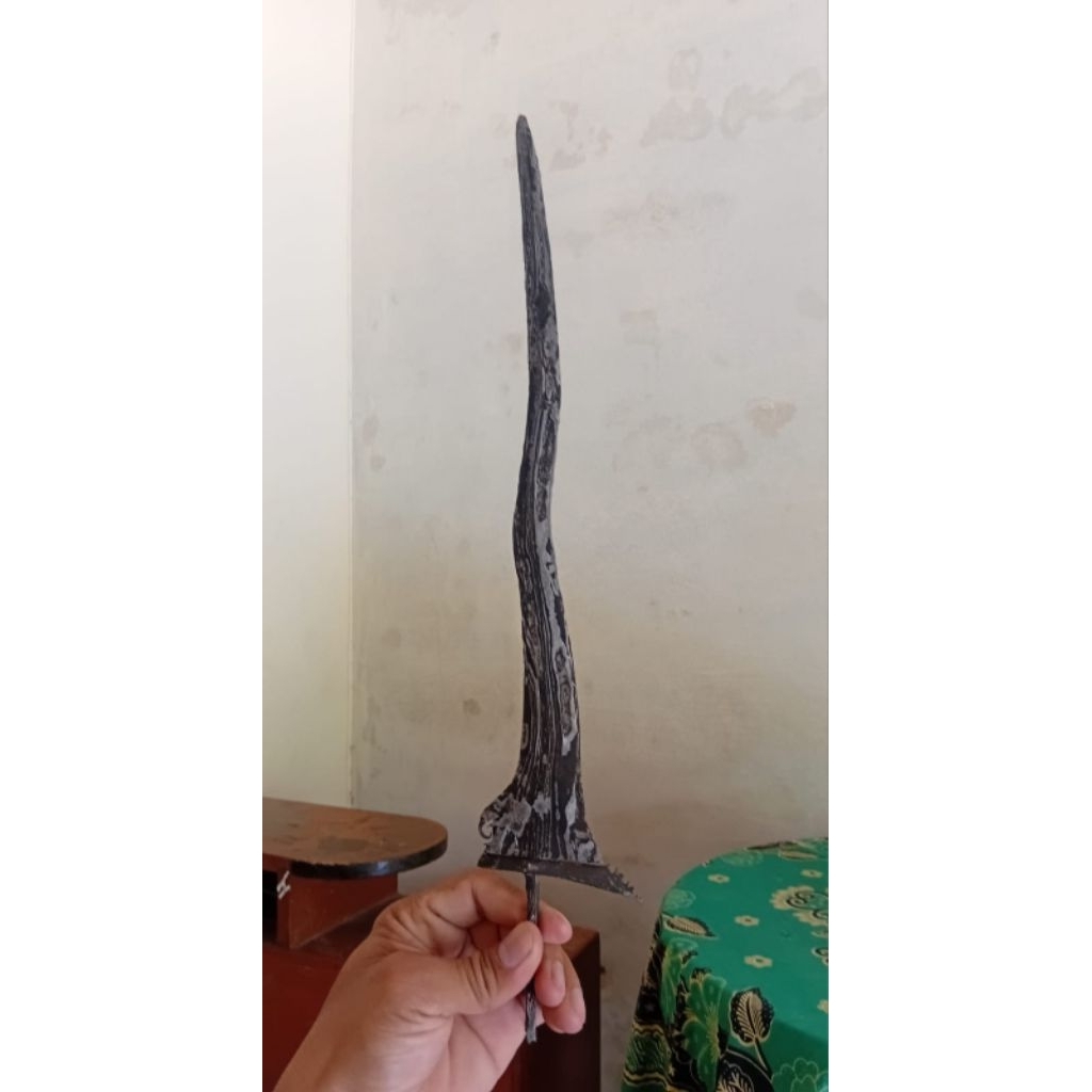 Bilah Keris Jangkung pamor Ngulit Semongko