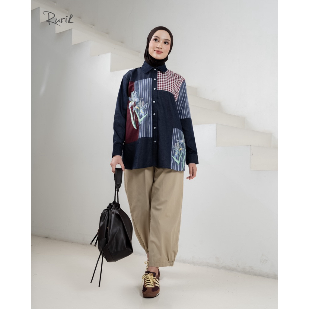 RURIK JENIKA EMBROIDERY SHIRT