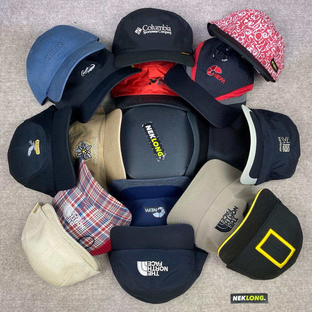 TOPI OUTDOOR GUNUNG PRELOVED ORIGINAL