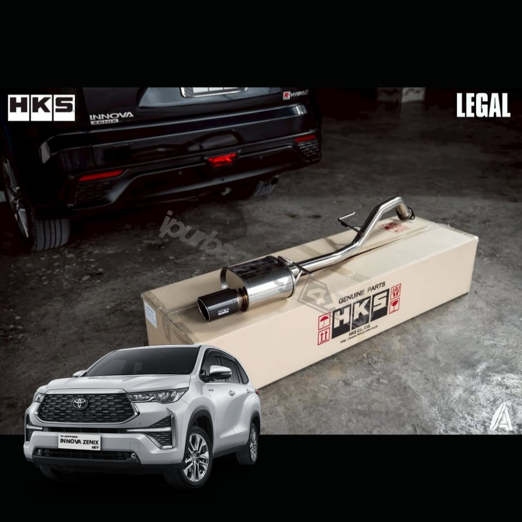Knalpot - HKS Carbon Muffler for TOYOTA Innova Zenix HEV (2024+) 32008-ZT008