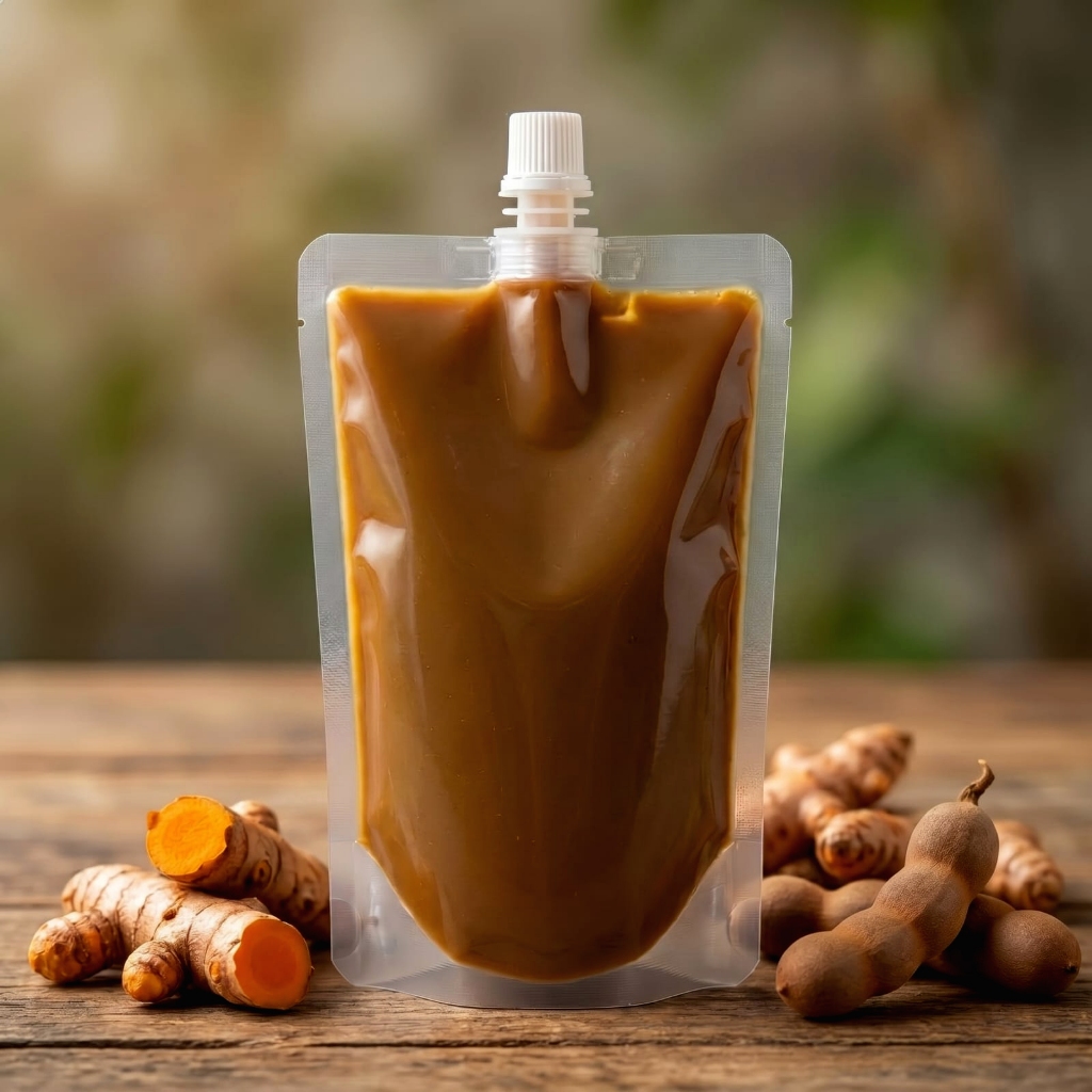 Jamu Kunyit asam 250ml botol jamu