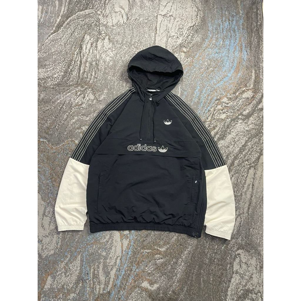 jacket vintage cougle adidas trefoil bordir logo