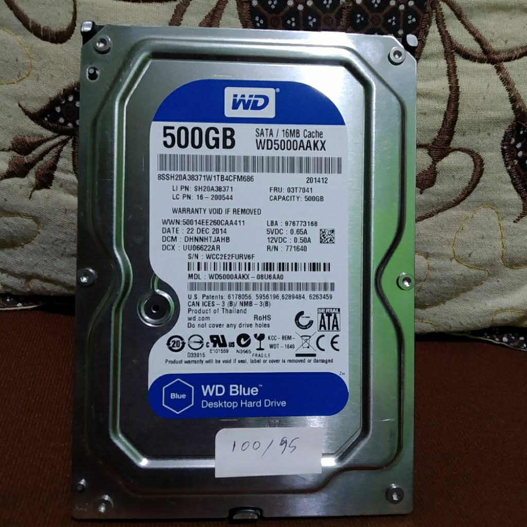 Hardisk Internal WD Blue 500GB 3.5 in