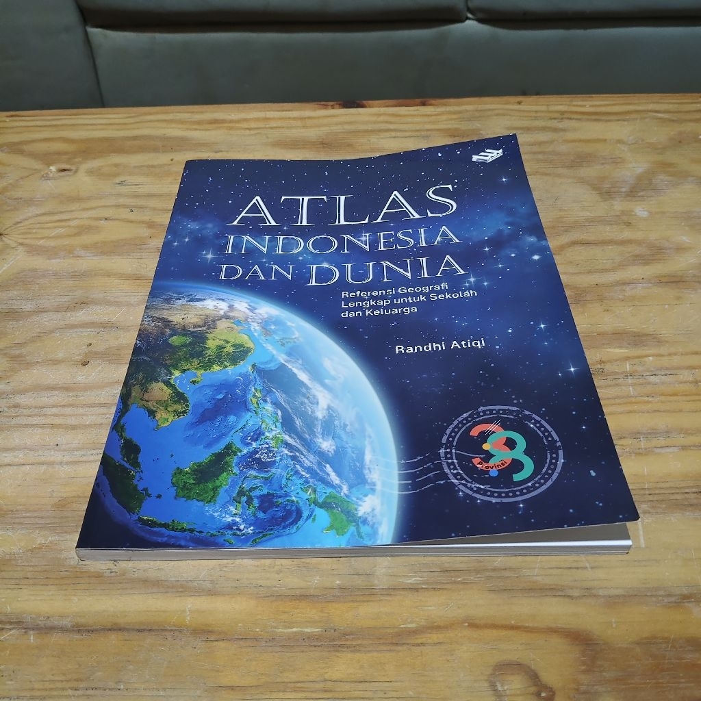 Atlas Indonesia dan Dunia 38 Provinsi Erlangga New