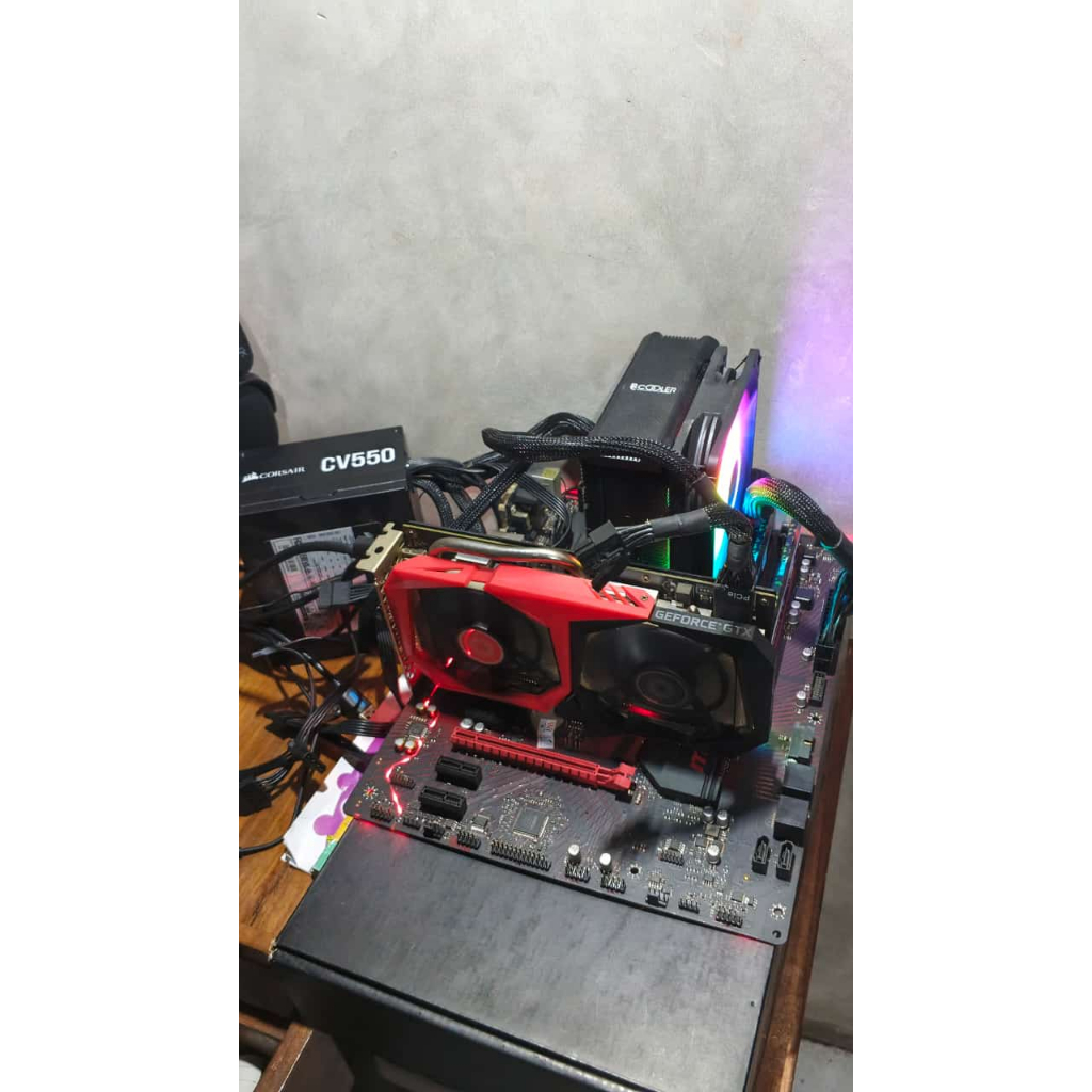 Vga colorful gtx 1650 unit normal segel
