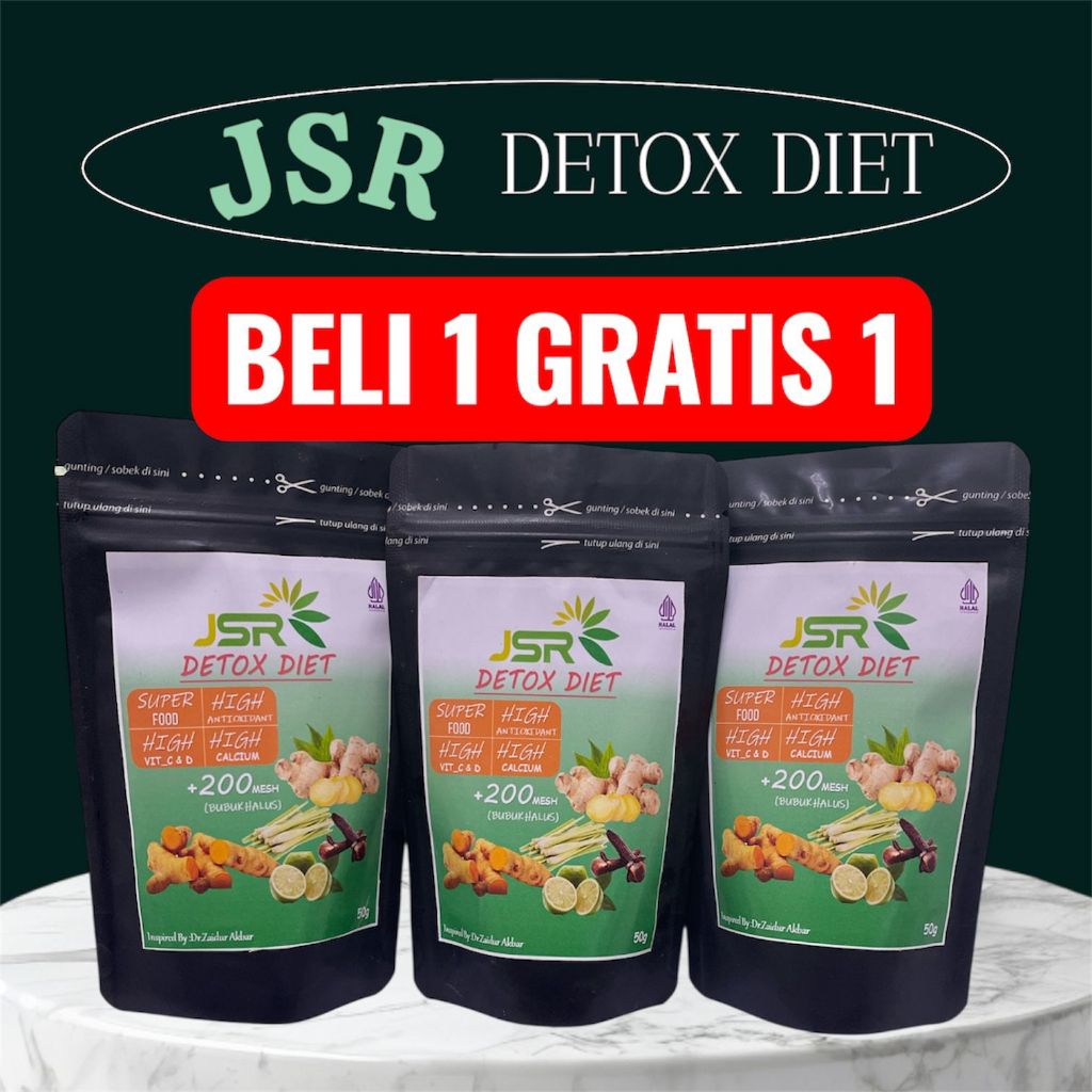 JSR DETOX / PELANGSING / JSR DIET / PENURUN BERAT BADAN / JAMU JSR