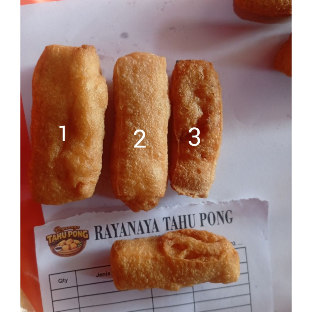 RAYANAYA TAHU KOPONG TAHU PONG TAHU GORENG ISI 35, ISI 55, ISI 65 COCOK UNTUK SAYUR LODEH ,BAKSO, TA