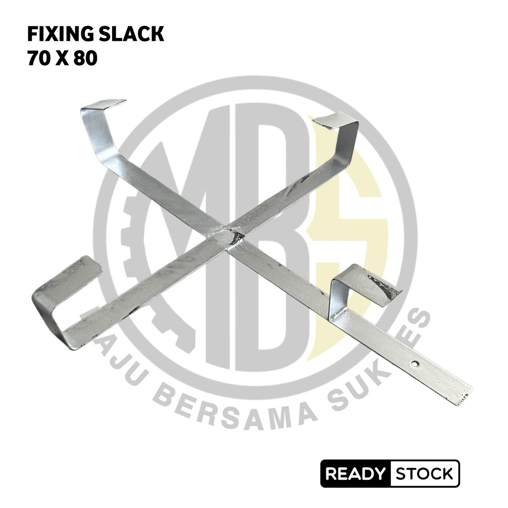Fixing Slack Hanger 70x80 MyRep Tebal 5mm dan 3mm - Slack Hanger - Slack Support - Palang Slack - Gu