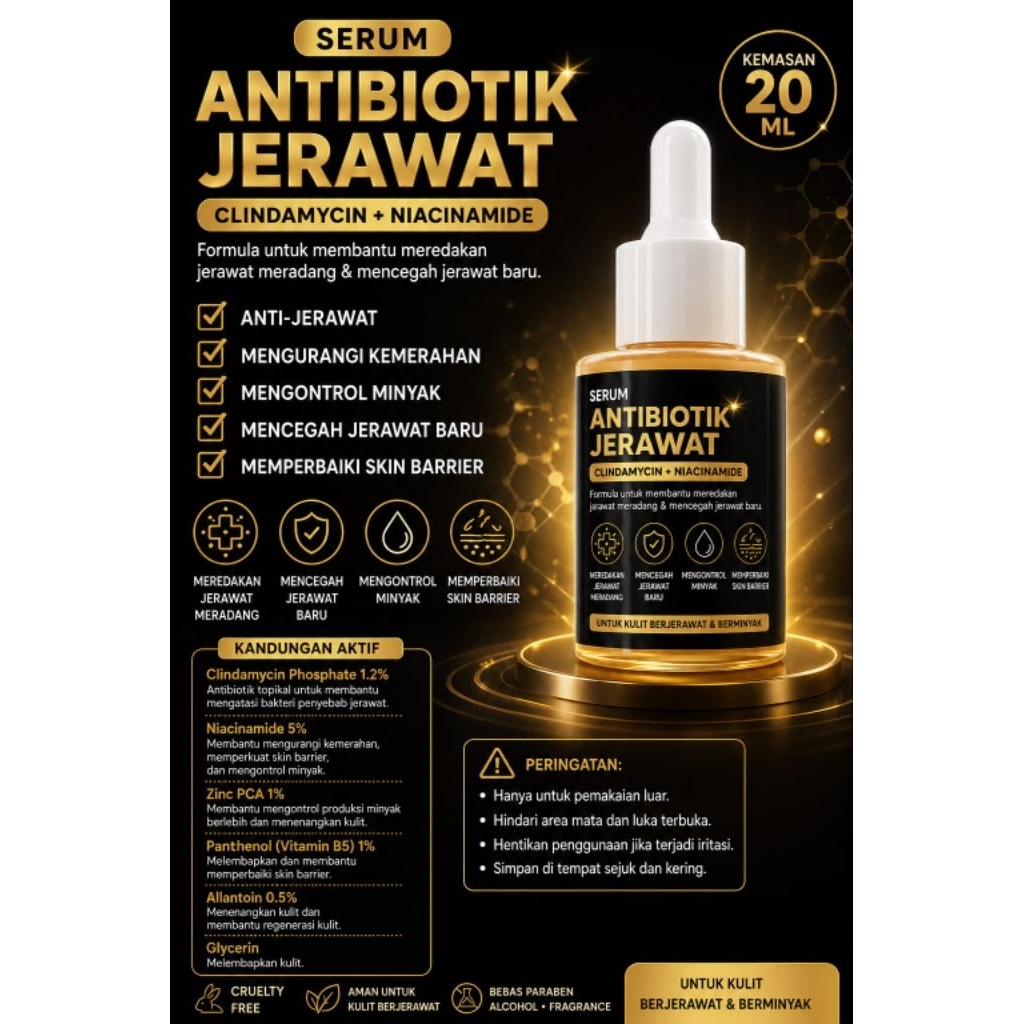 Serum Antibiotik Jerawat