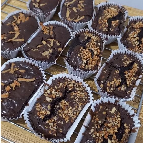 Mini Brownies Fudgy