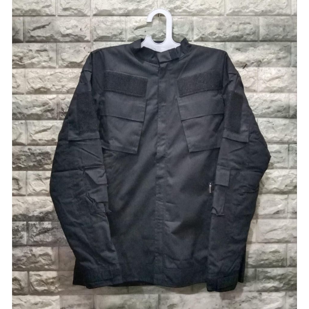 Jaket Tactical Hitam Model Jatah Polri