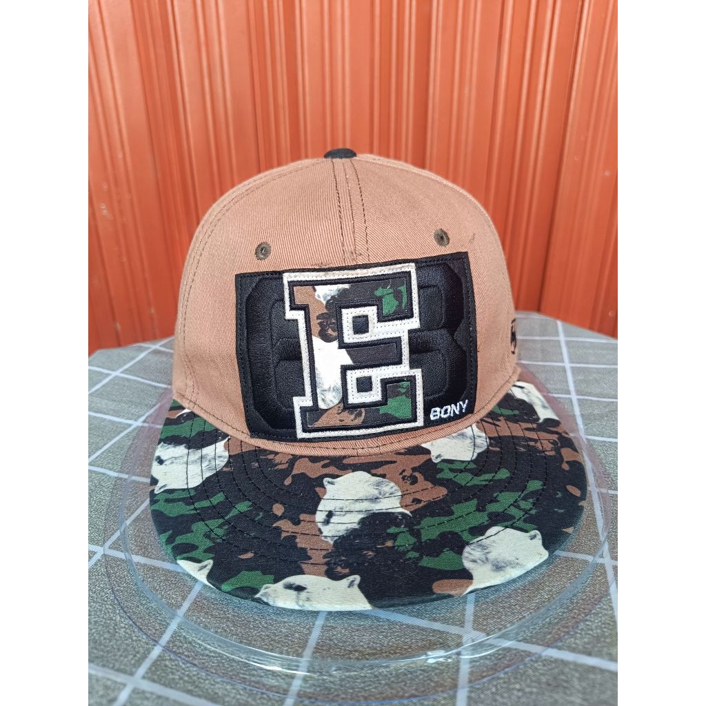topi snapback Elstinko ebony original