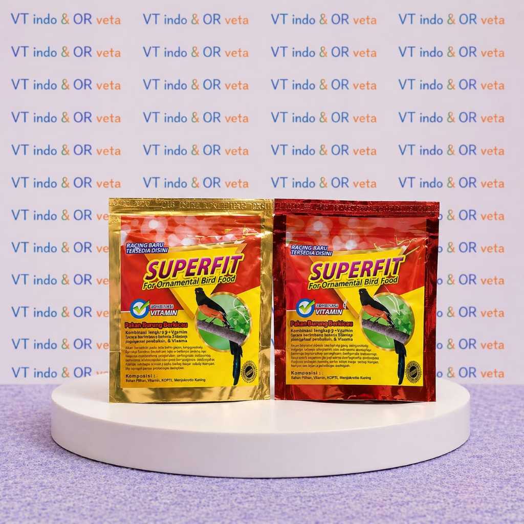 SUPERFIT MERAH GOLD FOR ORNAMENTAL BIRD FOOD PUR PAKAN BURUNG BERKICAU