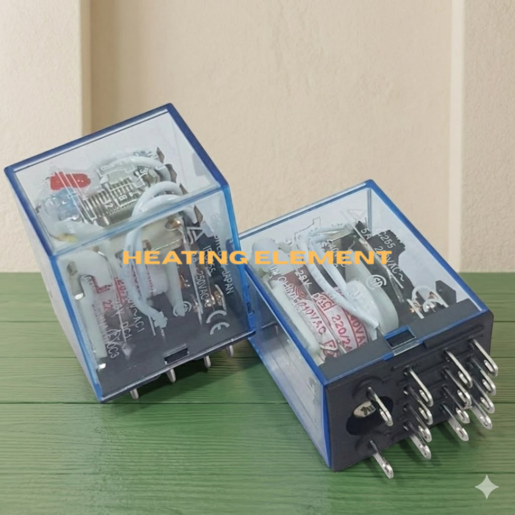 RELAY OMRON MY4N MY4N-J 220V MY 4N 220VAC MY4 MY-4N J 220 VAC MY4NJ AC - DC24V
