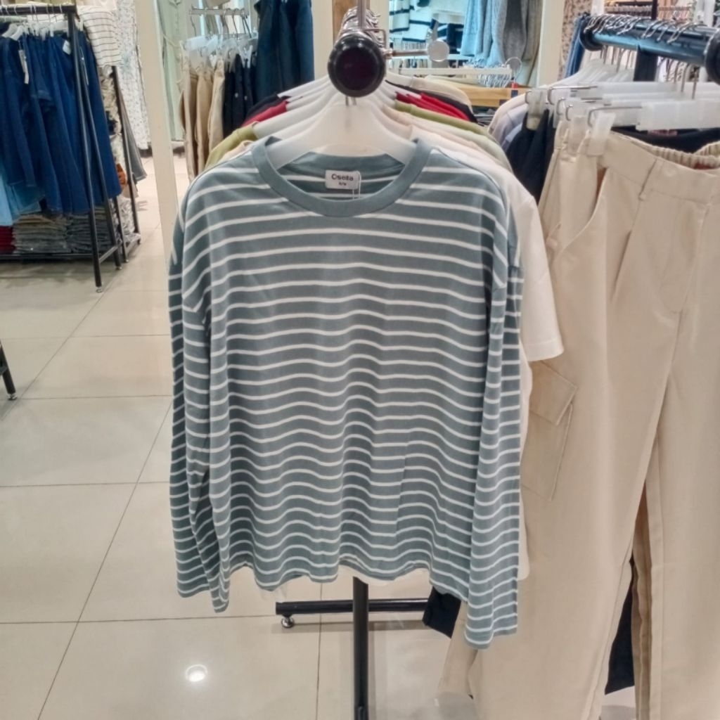 OSELLA BAJU KAOS WANITA SALUR - KAOS WANITA LENGAN PANJANG - ORIGINAL